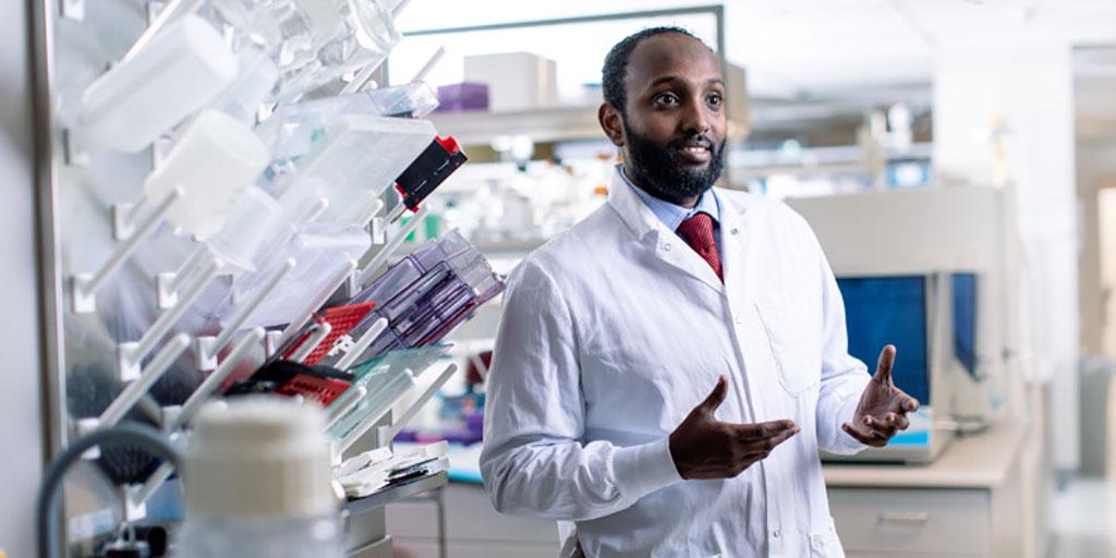 Losing family members to liver disease motivated Essa Mohamed to get a Ph.D.