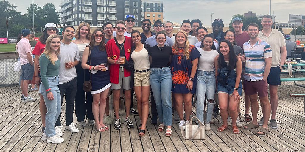 Group photo of 2024 dermatology resdients