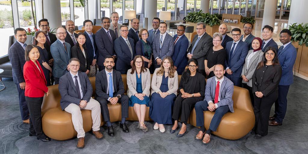 Group photo of Hematology and Oncology faculty.