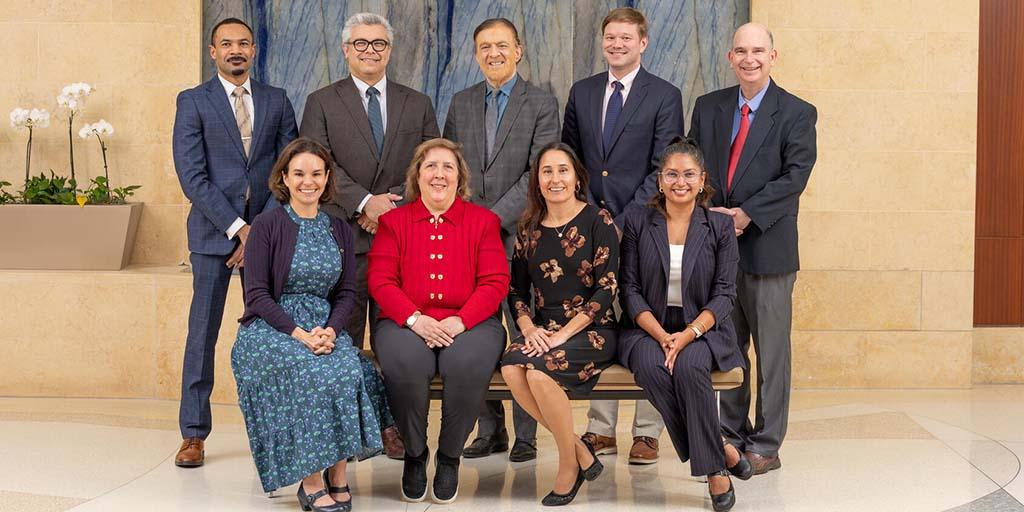 Infectious Diseases faculty pose for a formal group photo