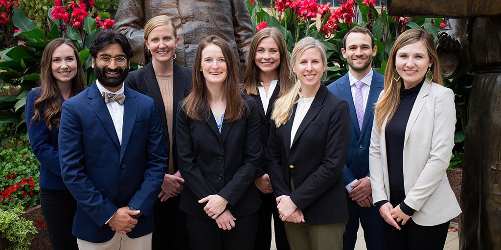 Medical Psychology Fellowship graduates in 2022 and 2023 group photo.