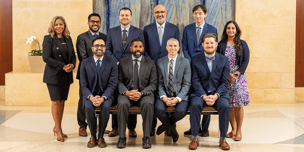 Group photo of nephrology fellowship