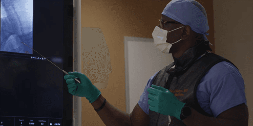 DO demonstrating in procedure suite