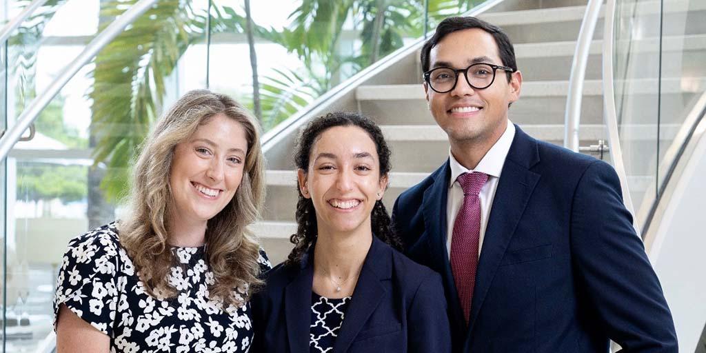 Rheumatology fellows gather for a group photo.