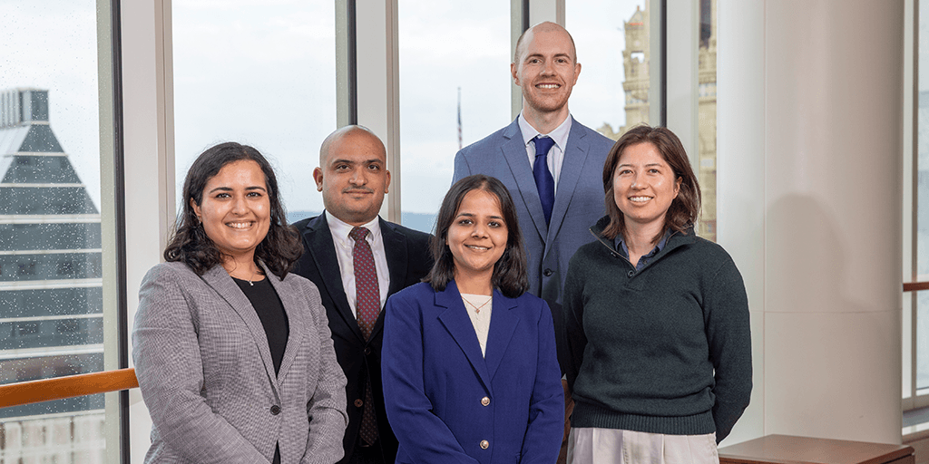 Rheumatology Fellows gather for a group photo