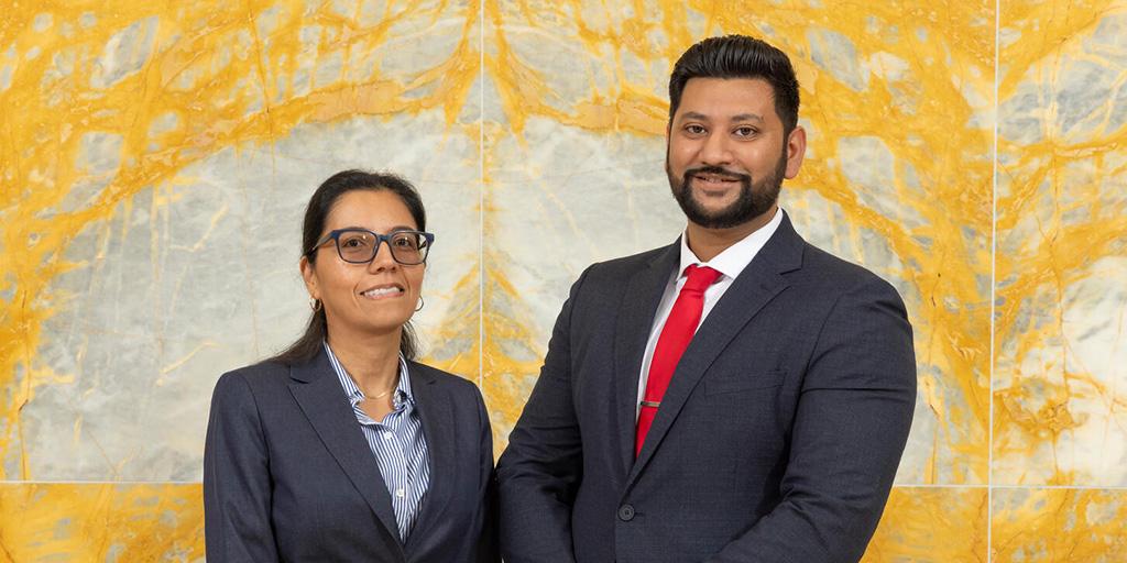 Zan Ahmed, M.B.B.S., Luz Sullivan, M.D.