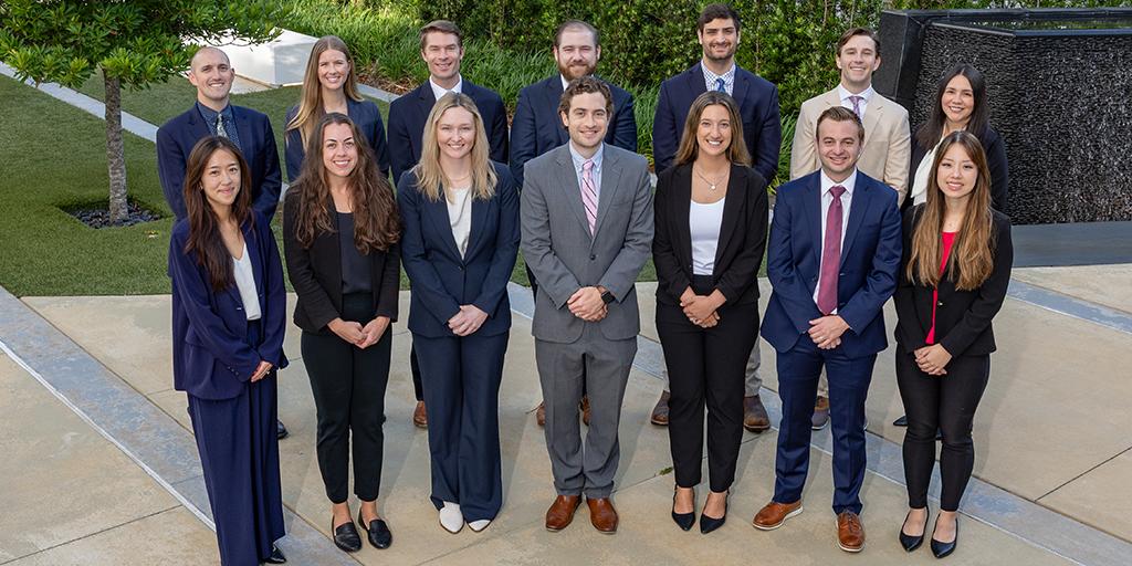 Urology residents pose for a group photo.