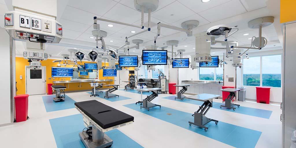 Procedural Skills Lab in the Simulation Center at Mayo Clinic in Florida