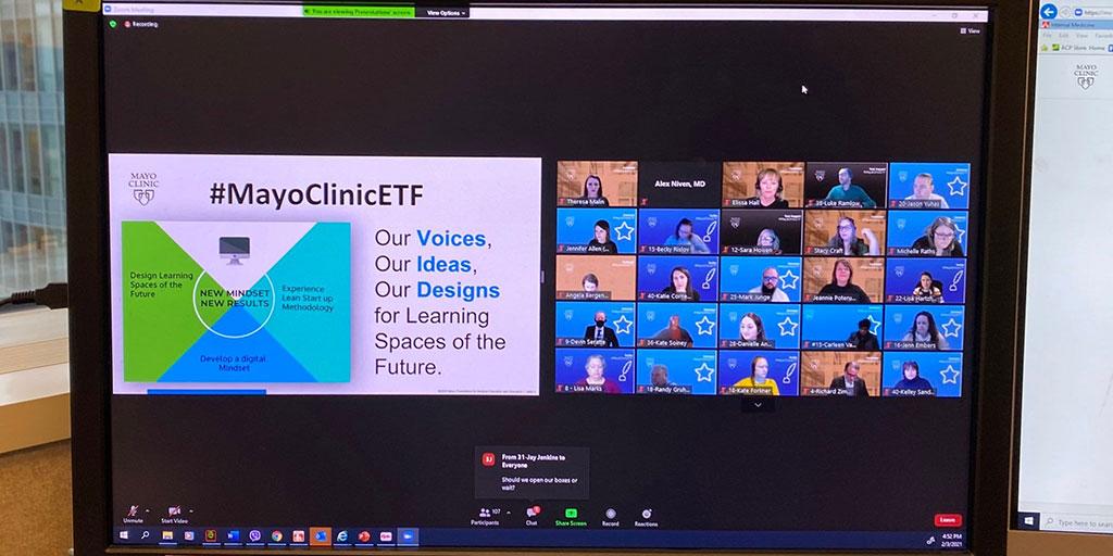 Picture of the 2021 Education and Technology Forum virtual event