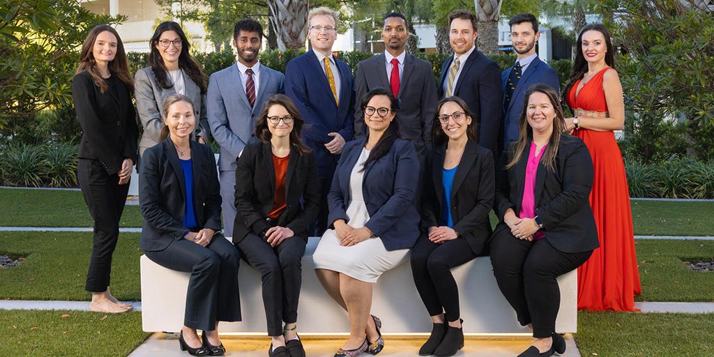 Group photo of current residents