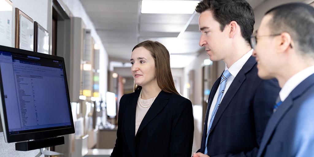 Allergy and Immunology faculty and fellows look over medical records at Mayo Clinic in Arizona