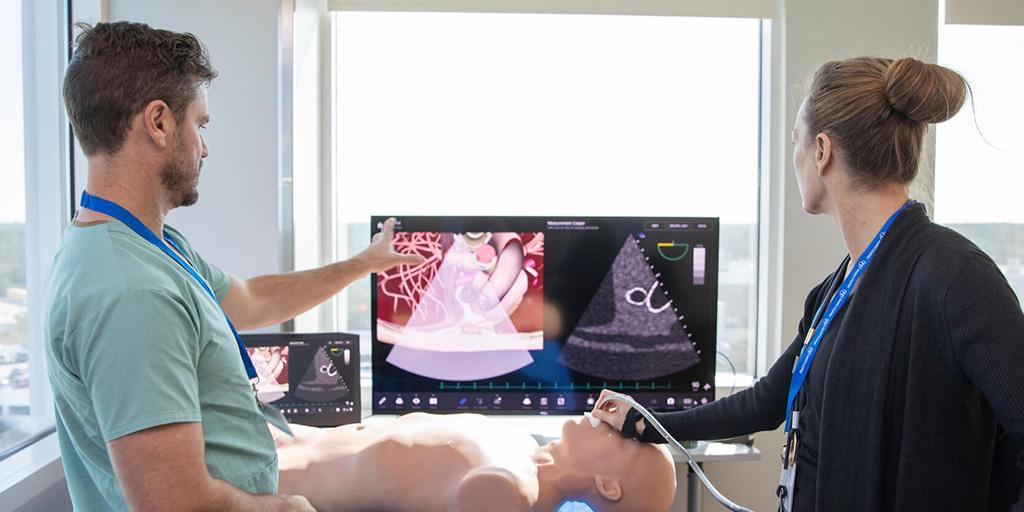 One-on-one training in transesophageal echocardiography.