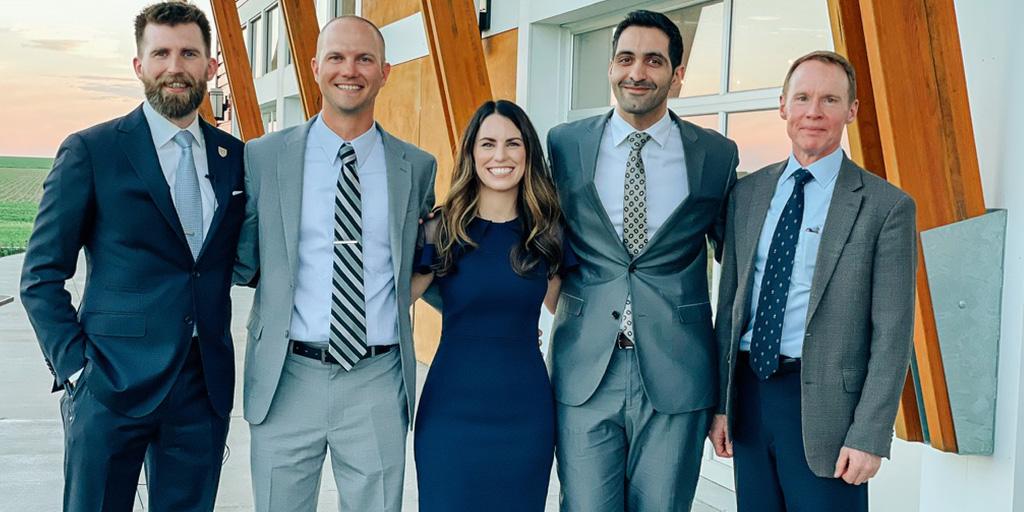 Fellows at graduation