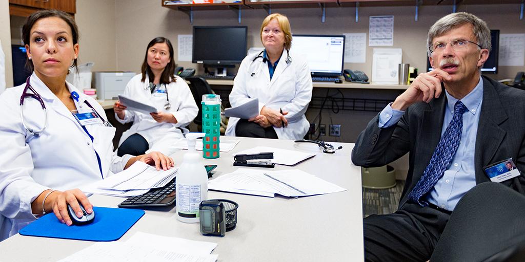 Mayo Clinic cardiologist David Foley, M.D., and team