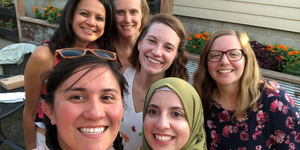 Group picture from a Women in Emergency Medicine meeting