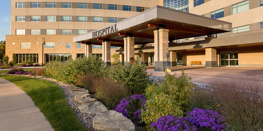 Mayo Clinic Health System - Eau Claire has a beautiful campus in Eau Claire, Wisconsin.