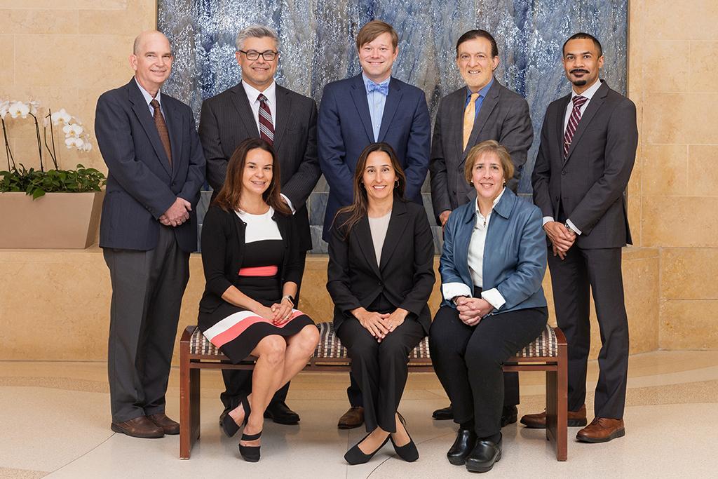 A group photo of infectious disease faculty members