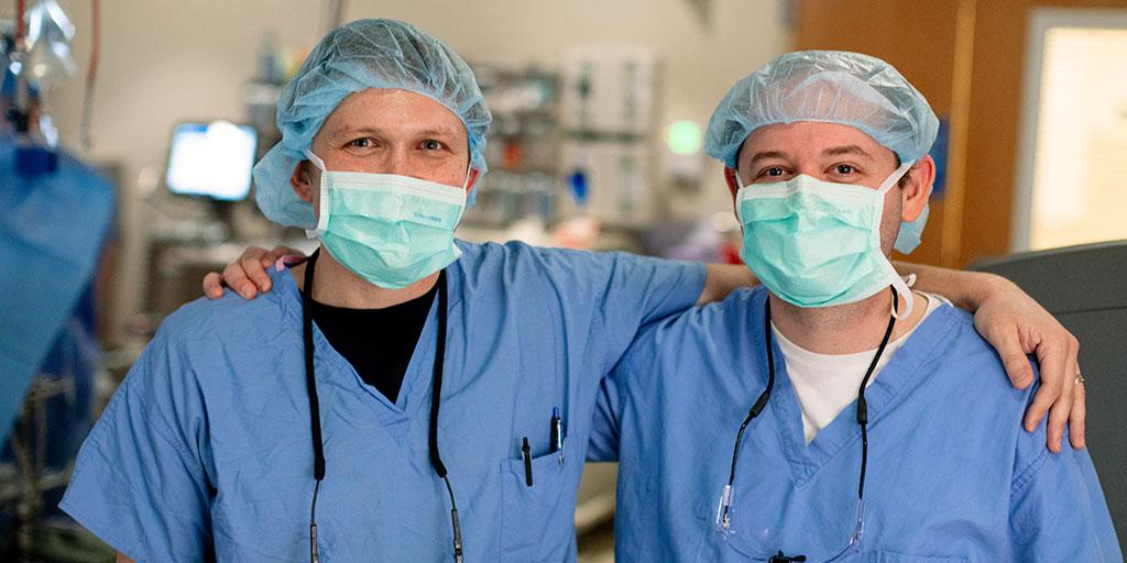 Minimally invasive urologic surgery program director with current fellow in the program at Mayo Clinic