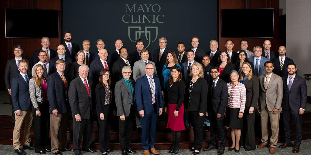 Mayo Clinic radiology department faculty and staff