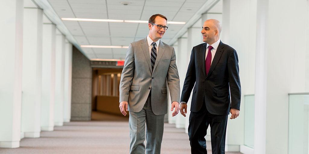 Bruce Pollock, M.D. and Bernard Bendok, M.D. at Mayo Clinic in Rochester