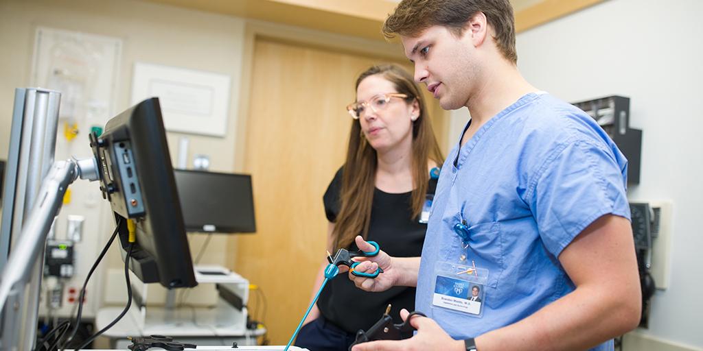 OBGYN students in SIM 