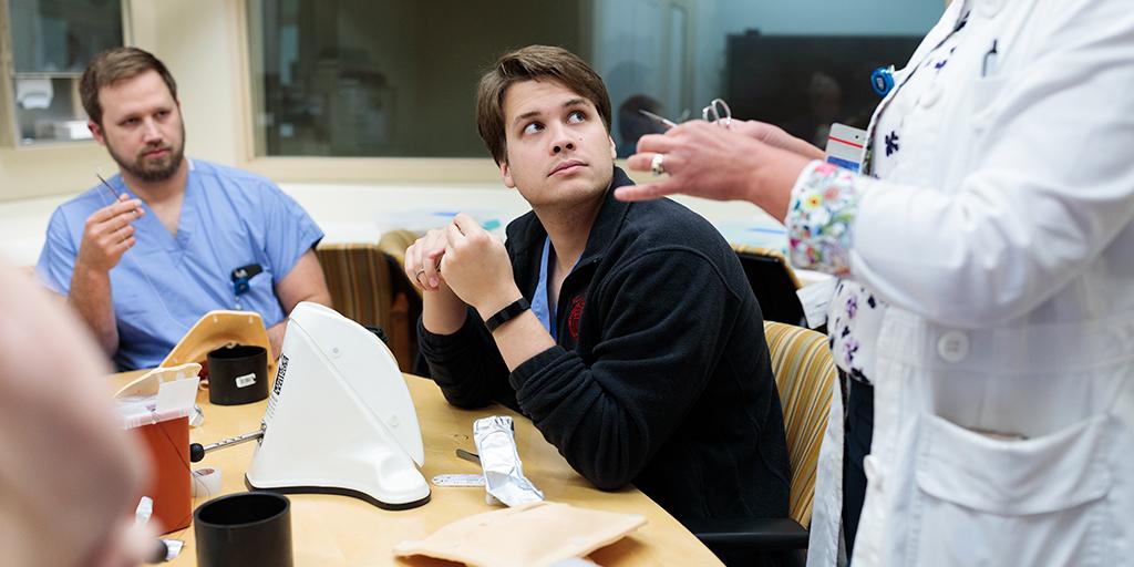 OBGYN students in SIM