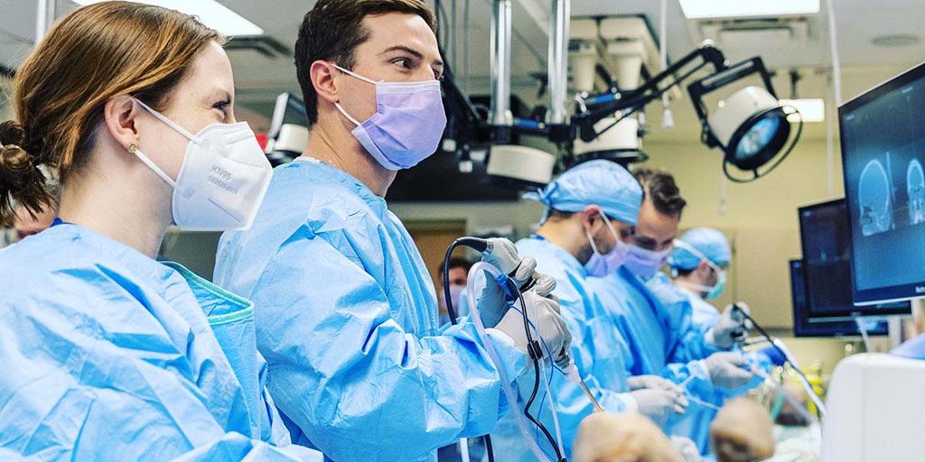 Working with our Neurosurgery colleagues at the 2022 Anterior Skull Base Course