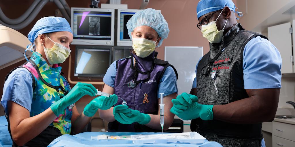 Pain medicine fellows at Mayo Clinic in Arizona.