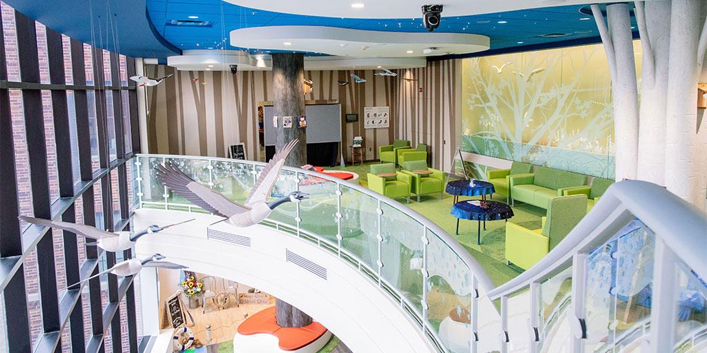Pediatric oncology facility at Mayo Clinic in Rochester, Minnesota