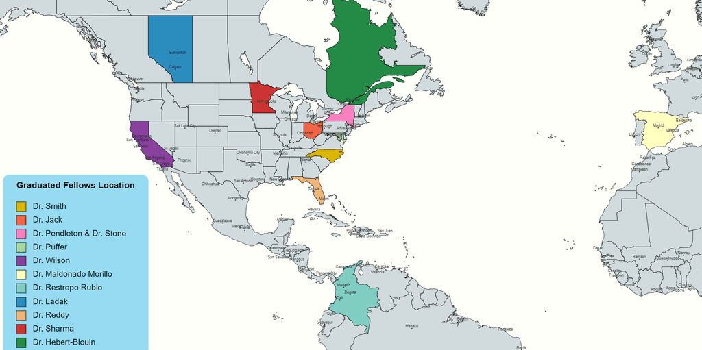 Mayo Clinic Peripheral Nerve Surgery Fellowship alumni now practice all over the world