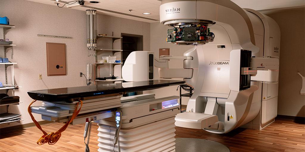 An X-ray machine at Mayo Clinic in Rochester, Minnesota.