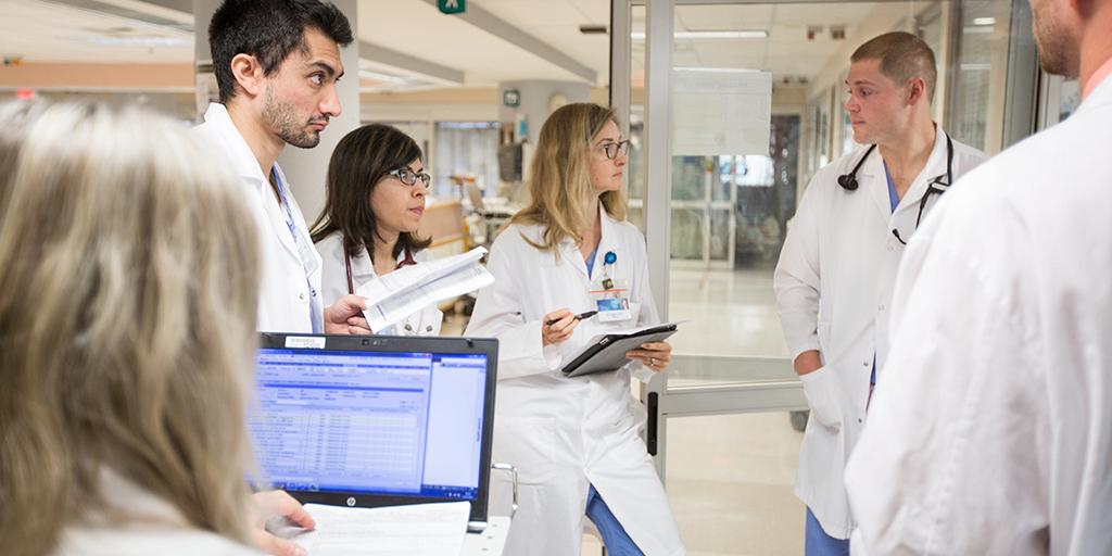 Surgical critical care fellows at report