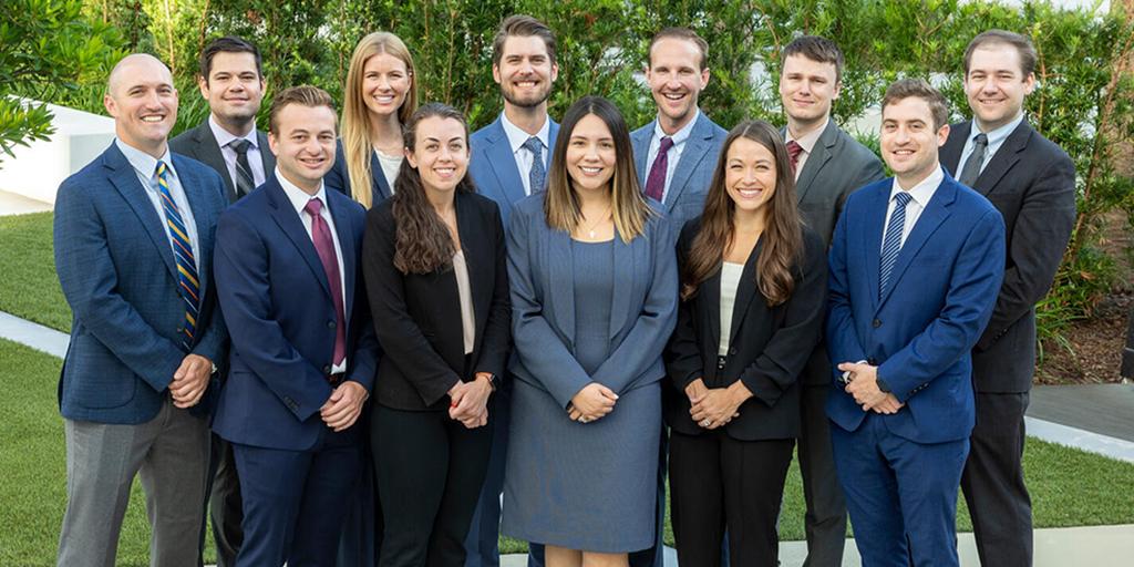 Group shot of urology residents