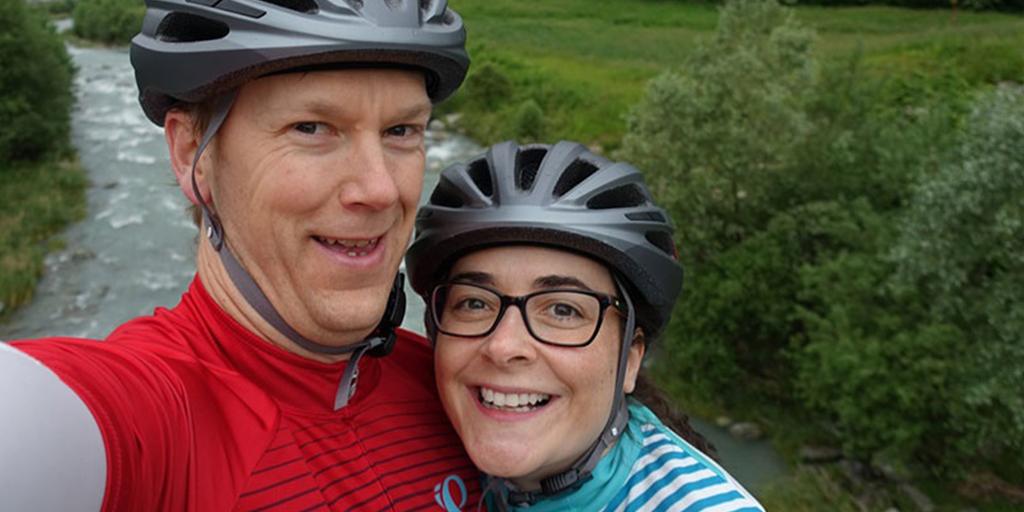 Vascular Surgery Integrated residents enjoying  one of the many bike trails in Rochester, Minnesota.