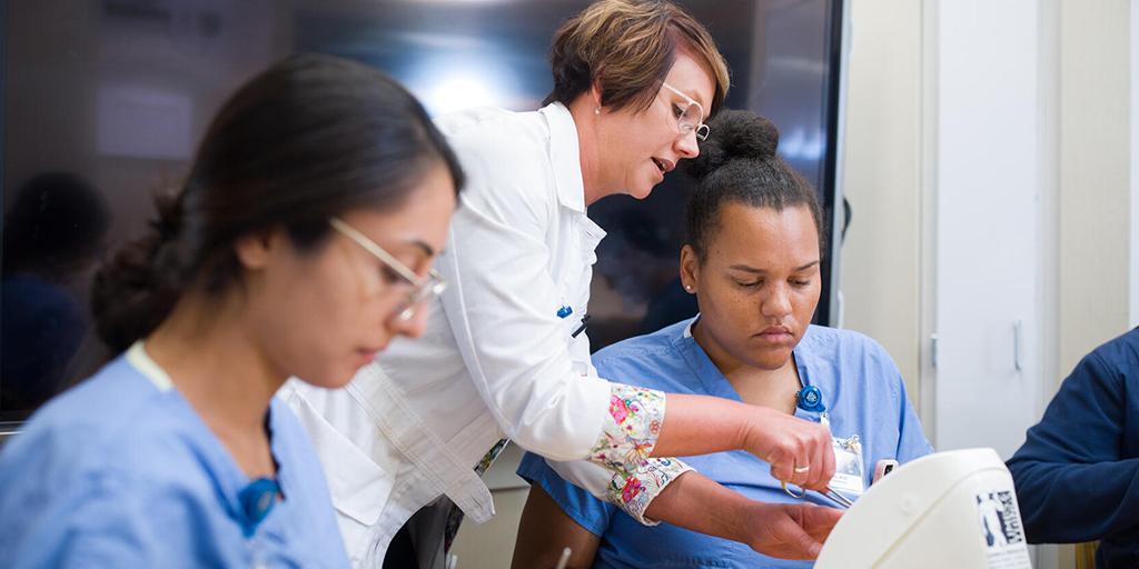 Visiting medical students at a rotation at Mayo Clinic.