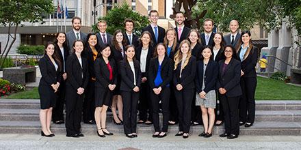 2019-2020 Mayo Clinic midwest pharmacy residency class photo