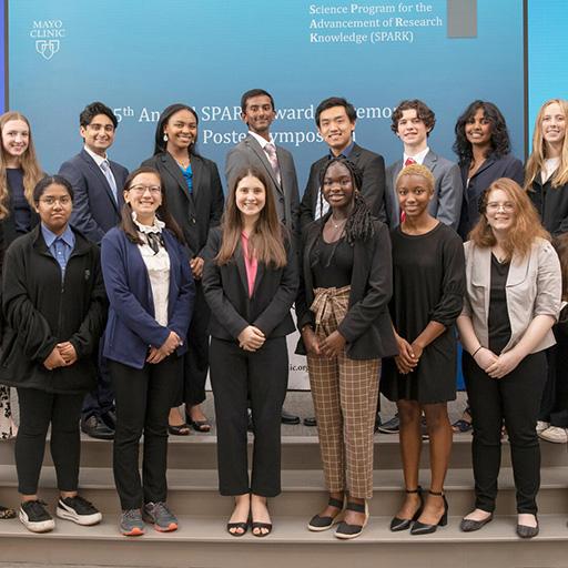 Group photo of SPARK students
