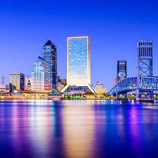 Skyline of Jacksonville, Florida