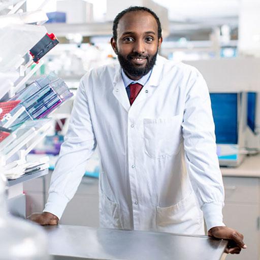 Losing family members to liver disease motivated Essa Mohamed to get a Ph.D.