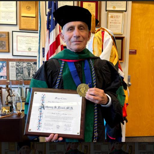Commencement speaker: Dr. Fauci
