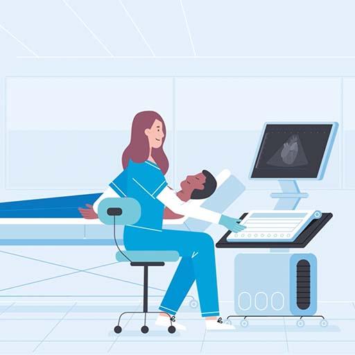 Behind the scenes: Echocardiographers