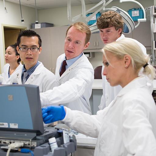 Four critical care anesthesiologists consulting