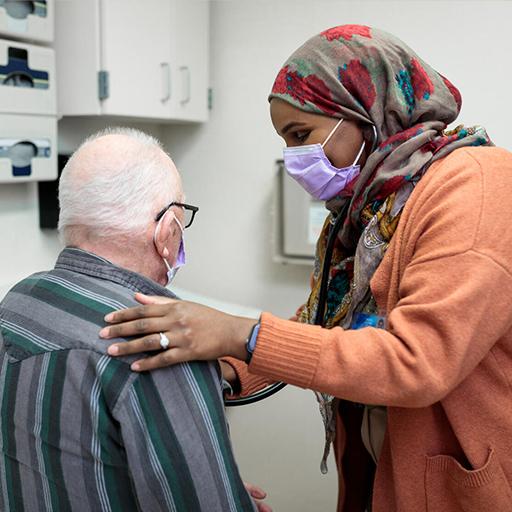 Community engagement is important to our residents and faculty who enjoy volunteering at the Center Clinic