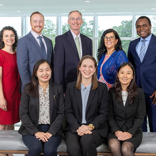 A group photo of people from the Gastroenterology Fellowship program at Mayo Clinic in Jacksonville, Florida.