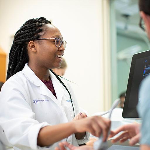 A Mayo Clinic trainee