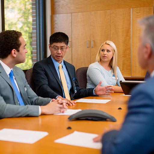 Mayo Clinic Medical Psychology Fellowship team in a meeting.