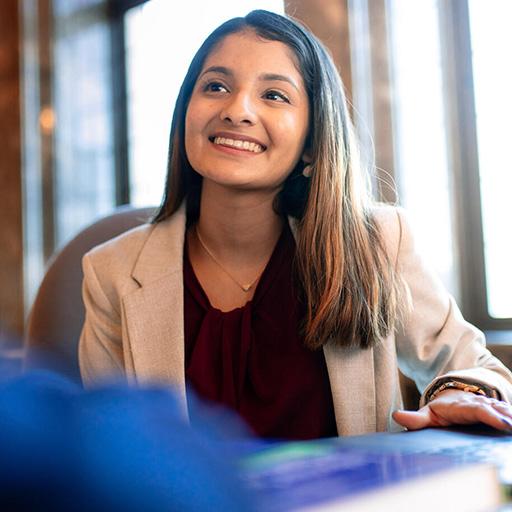 A Mayo Clinic fellow in the workroom