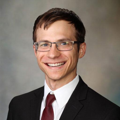 Radiation oncology resident Brady Laughlin, M.D.