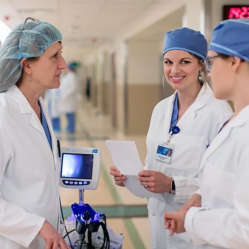 3 anesthesiologists after a procedure