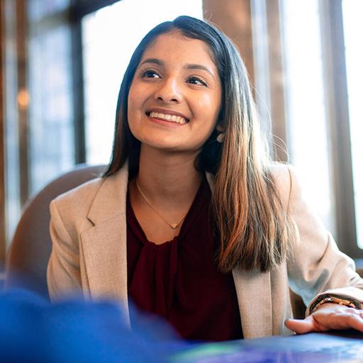A participant in the Resident Leadership Academy at Mayo Clinic
